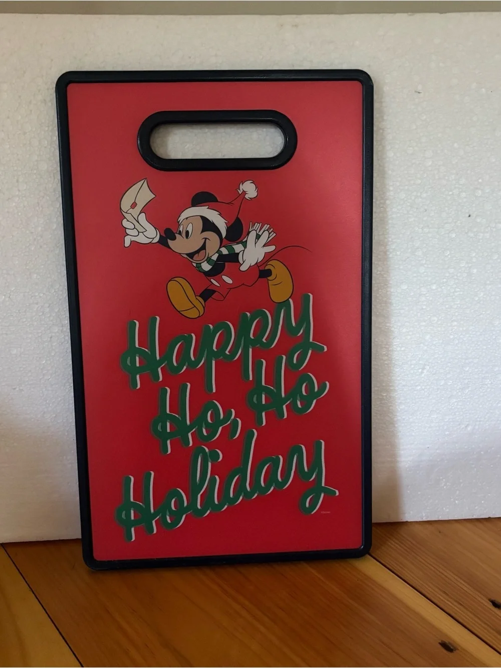 Disney Mickey Mouse Holiday Cutting Board